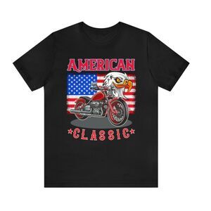 American Classic: Eagle Motorcycle Ride Shirt Badass